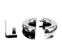 TRQOYTU Ball Stretcher Ball Stretcher Scrotum Metal Penis Ring Penis Ring Testicle Ring Testicle Weight for Delayed Ejaculation Men's Sex Toy with Wrench and Screw