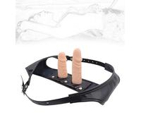 TRQOYTU Bondage Masters Double Dildo Internal Chastity Chastity Belt Pants Penis Pants Anal and Vaginal Insert Anal Anal Plug Butt Plug Masturbation Sex Toy for Women