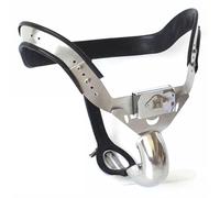 TRQOYTU Chastity Belt, A Sex Set for Men That Includes The Penis Cage, A Removable Anal Plug and A Chastity Belt for A Stimulating Bondage Sex Toy Experience for Couples.