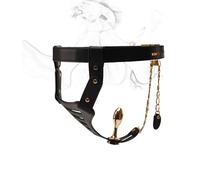 TRQOYTU Chastity Cage Chastity Pants Chastity Belt with Anal Plug Anal Dildo Penis Extreme Fetish Bondage Chastity Cage Chastity Cage Chastity Device BDSM Sex Toy for Couples