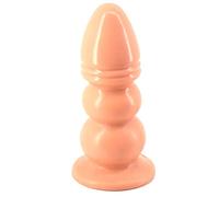 TRQOYTU Extra Large Anal Plug Butt Plug Silicone Large Anal Ball Anal Dildo Realistic Dildo with Suction Cup Prostate Stimulation Vaginal Massage Masturbation Sex Toy for Women and Men
