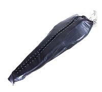 TRQOYTU Extremely Tight Full Body Restraint Sleeping Bag, Leather/Leotard Underwear Restraint System, Hands and Legs Restraints Slave Fetish Porn Toy for Women Men Couples, Adjustable