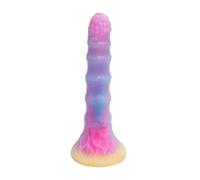 TRQOYTU Fluorescence Realistic Dildos with Strong Suction Cup, Anal Dildos Anal Butt Plug Suction Cup Classic Dildos Masturbation Dildo Sex Toys for Men, Women, Couples