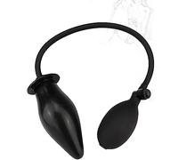 TRQOYTU Inflatable Anal Plug Dildo with Pump Silicone Butt Plug Anal Dilator Adjustable Anal Balls for Vagina Anus Stimulator Expansion Anal Plug SM BDSM Sex Toy for Women Men Couples