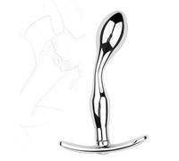 TRQOYTU Metal Anal Plug Anal Dildo Massagers Anus Dilator Anal Dildo Prostate Massage Stainless Steel Butt Plug Anal Balls Anal Dilator Anal Balls Erotic BDSM Sex Toy for Men Women