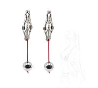 TRQOYTU Nipple Clamps Nipples with Weight Balls Sex Nipple Clamps Nipple Clamps with Weight Nipple Clamps Fetish BDSM SM Bondage Erotic Sex Toys for Women