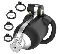 TRQOYTU Penis Cage Set, 3D Chastity Cage Men with Spikes Lightweight Custom CBT Chastity Cage Slave Penis Torture Extreme Bondage Chastity SM Sex Toys for Men