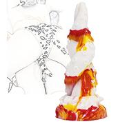 TRQOYTU Realistic Dildo Alien Monster with Powerful Suction Cup Animal Anal Silicone Huge Anal Butt Plug G-Spot Prostate Massage Sex Toy Unisex