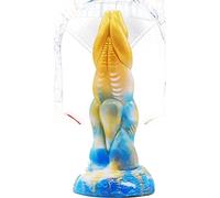 TRQOYTU Realistic Dildo Anal Plug Anal Dildo with Suction Cup Extra Large Anal Plug Big Anal Plug Anal Plug Monster Fit Dragon Animal Alien Penis Replica Sex Toy