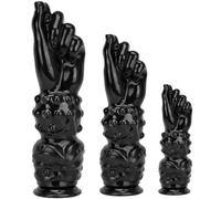 TRQOYTU Realistic XXL Extra Large Soft Anal Dilos Hand Dildo Fist Hand Fisting with Suction Base Vagina Fist Game Anal Plug Anal Sex Toys for Women Men Masturbation,
