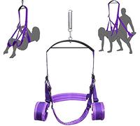TRQOYTU Restraint Swing Rainraints Kit 360° Rotating Swing The Swing of Love is Set As A Blanket - Can Hold 180 Kg-Sm Sex Toys for Restraint Games