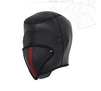 TRQOYTU Rubber Head Mask Bondage Rubber Eagle Beak Headgear Adjustable Fetish Hood for Head Restraints Lockable Latex Flirt Toy Slave Sex Toy for Men Women