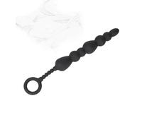 TRQOYTU Silicone Anal Beads Anal Chain with 7 Balls in Different Sizes Anal Dildo with Anal Balls Anal Beads Anal Trainer Anal Plug Butt Plug Dilator SM Anal Sex Toy for Women Men
