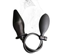 TRQOYTU Silicone Inflatable Anal Butt Plug Dildo with Pump Adjustable Anal Plug Anus Vagina Butt Plug Expansion Stimulation Large Anal Dildo SM Orgasm Extreme Sex Toy for Women Men Couples