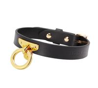 TRQOYTU SM Leather Bondage Set, Consisting of Handcuffs, Restraints, Collar, Belt, Chain and Whip, Allows You to Enjoy A Unique and Luxurious Sexual Pleasure, Unisex, Ankle Cuff