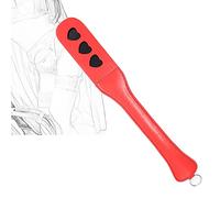 TRQOYTU SM Paddle Erotic Flogger Leather Whip Sex Bondage Spanking Role Play Heart Shaped Paddle Massage Cosplay Fetish Sex Toy for Women Men and Couples Extreme
