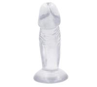 TRQOYTU Small Lifelike Dildo - Luxury Anal Dildo Velvet Soft Penis Replica with Super Strong Suction Cup Beginner Sex Toy for Women Anal and Vaginal Orgasm