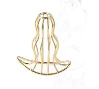 TRQOYTU Stainless Steel Hollow 3 Sizes Anal Plug Butt Plug Open Hollow Anal Expander Speculum Anal Tunnel Anus Vagina Dilator Enema Anal Tunnel Dilator Prostate Massager Sex Toy for Couple