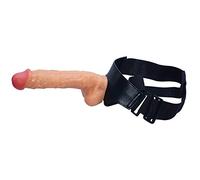 TRQOYTU Strap-on Dildo 23 Cm 4 Colors Penis Panties for Him and Her with Adjustable Straps SM Sex Toy, Adjustable, for Couples Lesbian
