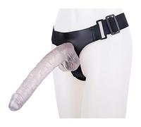 TRQOYTU Strap-on Dildo Giant Dildo Adjustable Strap-on, Real Veins and Plump Testicles, Sex Toys for Men and Women, Lesbian Masturbation Sex Toys