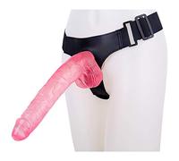 TRQOYTU Strap-on Dildo Giant Dildo Adjustable Strap-on, Real Veins and Plump Testicles, Sex Toys for Men and Women, Lesbian Masturbation Sex Toys
