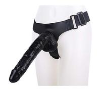 TRQOYTU Strap-on Dildo Giant Dildo Adjustable Strap-on, Real Veins and Plump Testicles, Sex Toys for Men and Women, Lesbian Masturbation Sex Toys