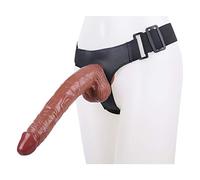 TRQOYTU Strap-on Dildo Giant Dildo Adjustable Strap-on, Real Veins and Plump Testicles, Sex Toys for Men and Women, Lesbian Masturbation Sex Toys
