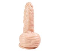 TRQOYTU Versatile Design, Enjoy Free and Unlimited Body Pleasure - Realistic Artificial Dildo Butt Plug, Innovative and Creative Backyard Toy