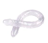 TRQOYTU XXL Double Dildo, Classic Dildo, Double Enjoyment of Penetration and Stimulation - Lesbian Couple High Reality Product, Soft Silicone Anal Dildo and Masturbation Tool