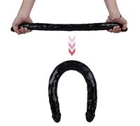 TRQOYTU XXL Double Dildo, Classic Dildo, Double Enjoyment of Penetration and Stimulation - Lesbian Couple High Reality Product, Soft Silicone Anal Dildo and Masturbation Tool