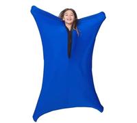 TRQQWEQQ Compression Sock With Snug Sensory For Kids With Sensory Issues Safe Sack Body Sock Calming Therapy Blanket For Therapeutic Play(Dark blue,Small/S)