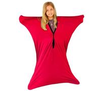 TRQQWEQQ Sensory Body Socks For Autism 56"x28" Full Body Wrap Sensory Sock Body Sock Sensory Sock For Boys Girls With Sensory Processing Disorder(Red,XL/X-Large)