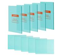 TRQWH Welding Helmet Replacement lens Outside Protective Lens Filter Covers Clear Outer Cover Lens for True Color Auto Darkening Welding Helmet 5 Outer（5.35" X 4.76"）5 Inner（4.1" X3.4")