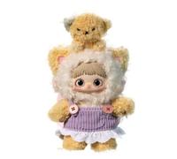 TRRCEPOS MayMei Dual Realm Blind Box Plush Toy - Official Original - Lafufu Series - Vinyl Face, Change Eyes, Pocket Clip - 7 Designs Including Secret Character - 1 Random