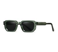 TRRDB 2025 Retro Square Sunglasses Street Shooting Simple Women's Sunglasses, C4, 140*145*42mm