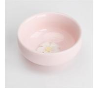 TRRDB Pure Handmade Pinch Flower Host Cup Sample Tea Cup pink Kung Fu Tea Single Cup Ceramic Lady Personal Drink,Pink 4,30,100ml