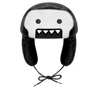 TRRDB Winter Hat Outdoor Plush Cartoon Embroidered Warm Windproof Cold Resistant