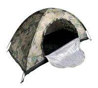 Trrymbbe 1 Person Tent Waterproof Windproof UV-Resistant One Man Tent with Mesh Ventilated Bug-Proof Backpacking Foldable Portable Camping for Traveling, Beach, Hiking 1 Man