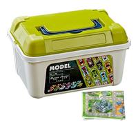 Trrymbbe 30Pcs Pull Back Cars, Metal Pull Back Cars Bulk Set with Map Parking & Storage Bucket, Various Sturdy Toy Bulk for Toddlers Boys Girls Ages 3-8 for Toddlers 1-3