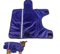 Trrymbbe Calf Blankets for Winter Soft & Warm Thickened Goat Blanket Waterproof & Windproof Adjustable Calf Blanket for Keep Cow, Oxen and Horses Winter Warmming
