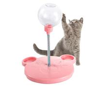 Trrymbbe Cat Treat Dispenser Toy Interactive Dog Treat Dispenser with Spring Fun Interactive Cat Toy Food Storage Holder for Indoor Pet Exercise, Style 1 Dog