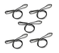 Trrymbbe Climbing Sling 5Pcs 17mm Polyester Climbing Aider 21.6KN Heavy Duty Rock Sling Runner Webbing Straps for Outdoor, Rappelling, Swing, Yoga Hammock
