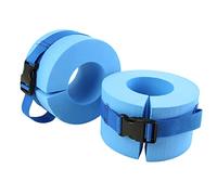 Trrymbbe Swimming Ankle Bands Water Aerobics Float Ring with Buckle for Arm Wrist 1 Pair Foam Swim Aquatic Cuffs