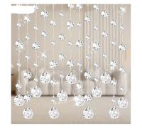 TRRYUIP Beaded Door Curtain Crystal Bead Curtain Partition