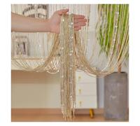 TRRYUIP Beaded Door Curtain Crystal Beaded String Curtains
