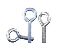 TRRYUIP Screw Eyes 304 Stainless Steel Goat Eye Closing Machine Tooth Screw Ring Closed Hook Sheep M3 M4 M5 M6 M8 M10