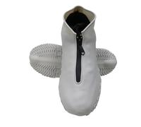TRRYUIP Waterproof Shoe Covers 2 Pairs Waterproof Silicone Shoe Covers Reusable Foldable Not-Slip Rain Galoshes With Zipper(Color: 9,XL)
