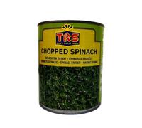 TRS Canned Chopped Spinach - 795g, Ready-to-Use Spinach, Authentic Flavor and Texture, Ideal for Smoothies, Soups, and Cooking, Product from India (Pack of 1)