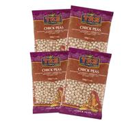 TRS Chick Peas 500G Dried Chick Peas Natural Source Of Protein and High in fibre Indian Origin Pack Of 4