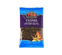 TRS Cloves Whole | 50G | Spice for Tea |Black Cloves Spice | NON-GMO | Vegan | Gluten Friendly |Indian Origin